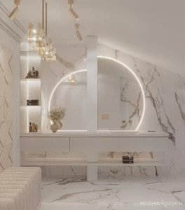 PROJEKTY 9 Łazienka małej dziewczynki