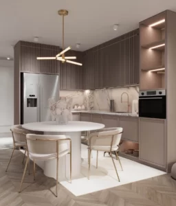 PROJEKTY 8 Wystrój mieszkania glamour