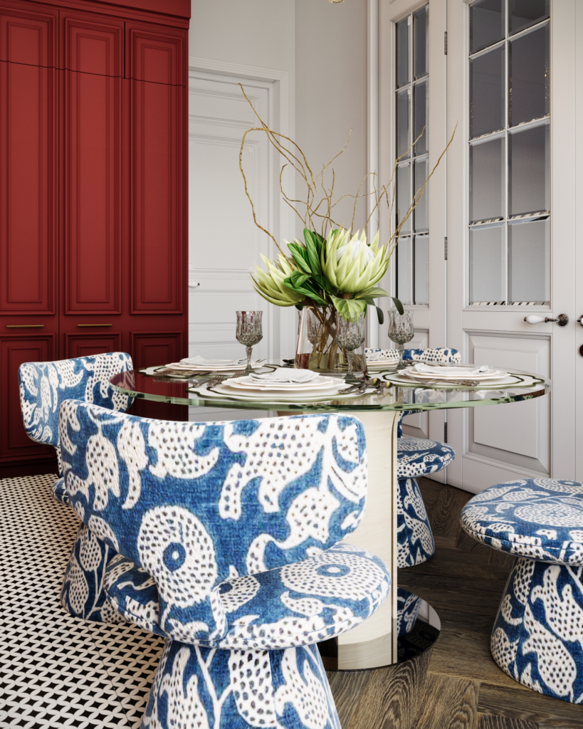 Kuchnia w projekcie mieszkania w kamienicy