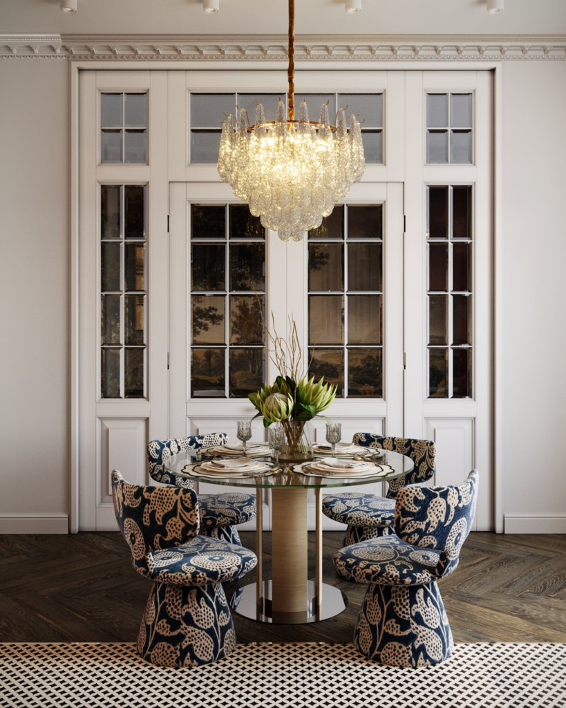 Kuchnia w projekcie mieszkania w kamienicy