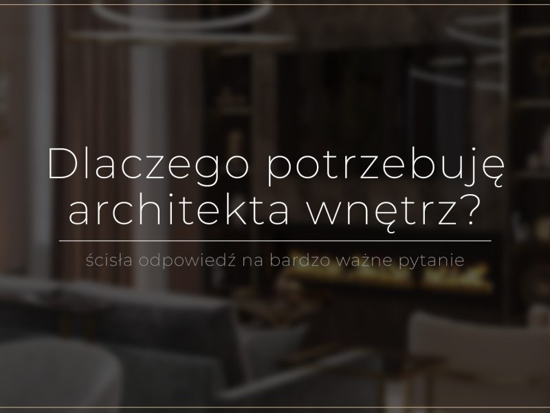 Porady architekta wnętrz