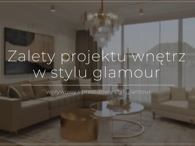 Projekt w stylu glamour